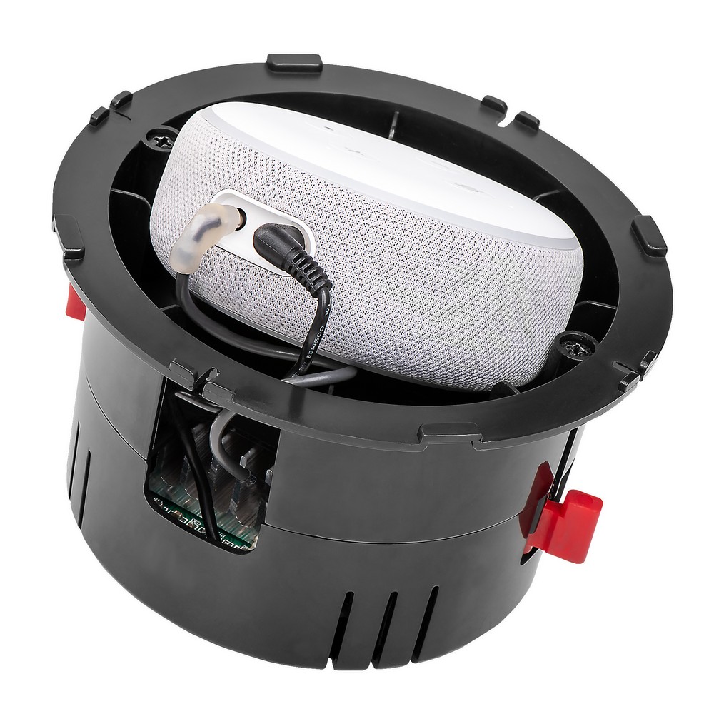 OSD Nero Flush Mount In-Wall Amplifier for Amazon Echo Dot 3, Wi-Fi, Bluetooth & Voice Activation